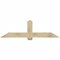 Ekena Millwork Eugene Rough Sawn Timber Gable Bracket, Douglas Fir, 72"W x 21"H x 6"D x 6"F, 7/12 Pitch GBW072X21X0606EUG00RDF - alternate 1